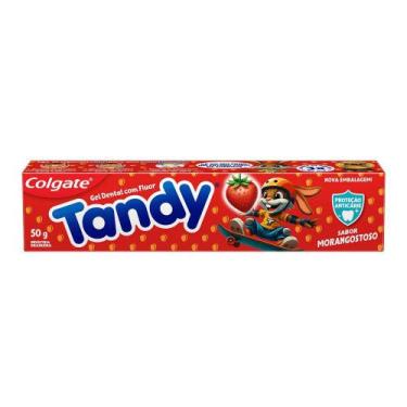 Imagem de Creme Dental Infantil Tandy Morango 50g - Colgate, 1 Unidade, 50g