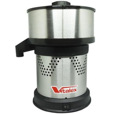 Imagem de Espremedor Extrator Suco Laranja Doméstico 230W Câmara Inox Vitalex ES