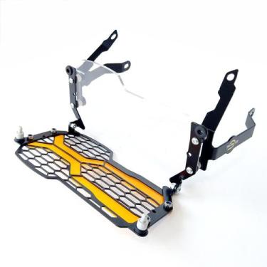 Imagem de Protetor de farol em aço + acrilico sistema duplo bmw r1250 gs - TRI-R