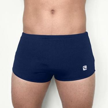 Imagem de Sunga Boxer Masculina Adulto Lisa Praia Alta Proteção Piscina Usee Bra