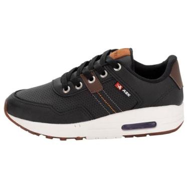 Imagem de Tênis Masculino Infantil Azk A243, Preto, 34