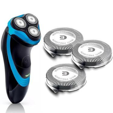 Imagem de Cabeças de reposição SH30 compatíveis com barbeadores Philips Norelco 