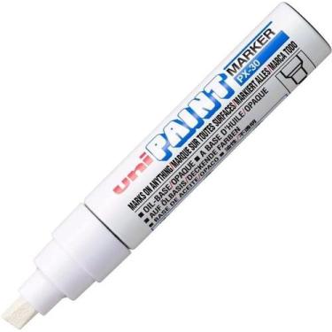 Imagem de Marcador Permanente Uni-ball Paint Marker Branca Px-30 13.9800 - Uni B