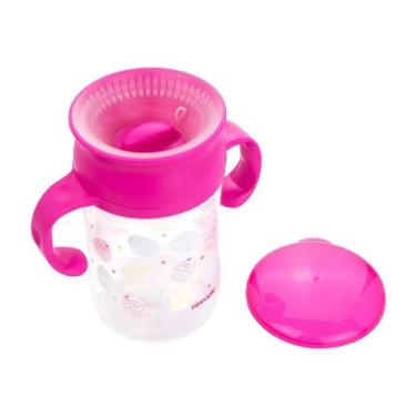 Imagem de Copo Treinamento 360 Pimpolho 330ml  Pink Cupcake 0030101