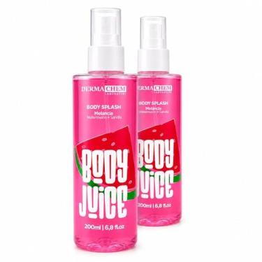 Imagem de Kit 2 Dermachem Body Splash Body Juice Melancia 200ml