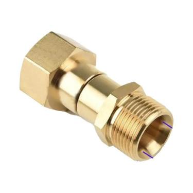Imagem de Conector de bico de mangueira giratório de 360 graus 2pcs M22x14-15 - 