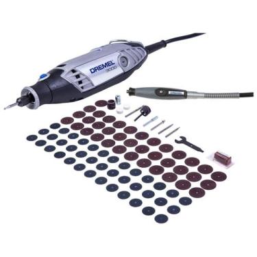 Imagem de Dremel Mini Retífica 3000 + 82 Acessórios 127V - DREMEL, 110V