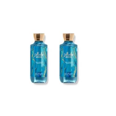 Imagem de Gel de Banho Bath & Body Works 295 ml  Pacote com 2 Unidades Brisa Sal