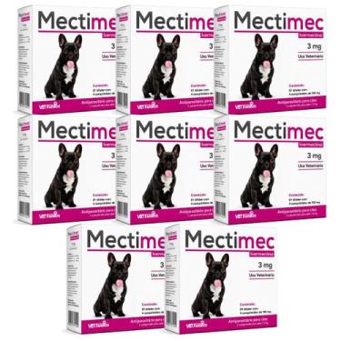 Imagem de Kit 8 Mectimec 3mg 4 Comprimidos - Vet Farmos