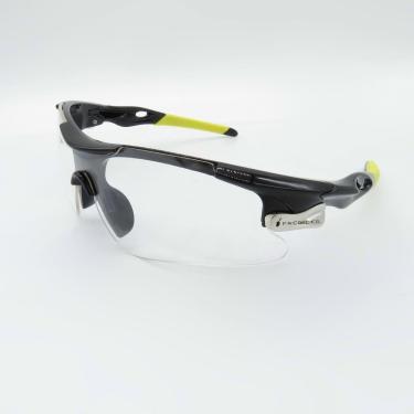 Imagem de Óculos de Sol Prorider Esportivo Preto e Amarelo com Lente fumê - 9207-Masculino