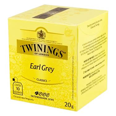 Imagem de Twinings Chá Preto Earl Grey 20g (pacote de 10 saquinhos)
