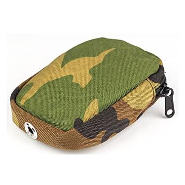 Imagem de Yajun Cinto de peso para mergulho com 2 kg, bolso com zíper e cinta, bolsa com alça de 50 mm para mergulho livre, pesca em lança camuflada