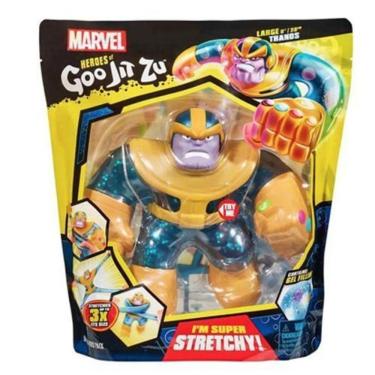 Imagem de Boneco Goo Jit Zu Heroes Elástico Gigante Thanos Marvel