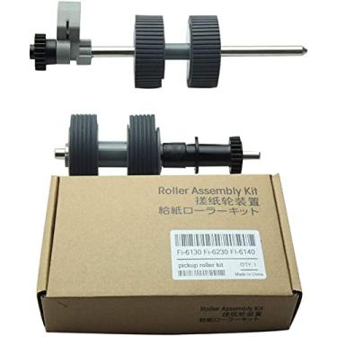 Imagem de PA03540-0001 Rolo de Freio & PA03540-0002 Rolo de Seleção para Scanner Fujitsu Fi-6130 Fi-6130Z Fi-6230 Fi-6140 Fi-6240 Fi-6240 Fi-6125 Fi-6225