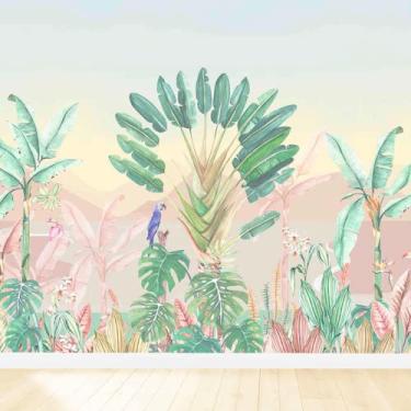 Imagem de Papel de Parede Mural Oásis I Crie Paredes I Impresso em alta definição (G (L:3,60m x A:2,80m), Pôr do Sol)