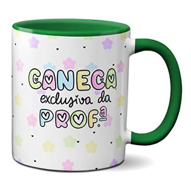 Imagem de Caneca Exclusiva Da Professora Feliz Dia Professores (Verde)