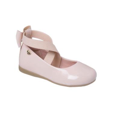 Imagem de Sapatilha Infantil Ortopé Fofura Verniz Nude