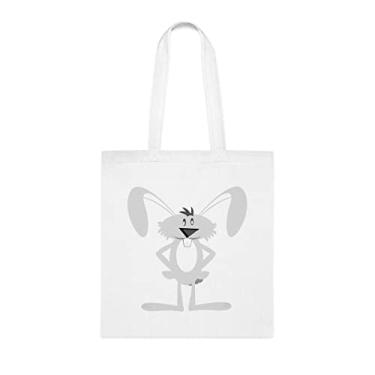 Imagem de Vector Bunny Sacola, Vector Bunny Presente, Vector Bunny Bolsa de Ombro Vector, Vector Bunny Reutilizável, Cesta de Natal de Aniversário, Ideia de Presente Para Ela, Presente Para