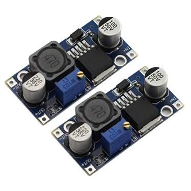 Imagem de Maxmoral 2 peças DC-DC Buck Conversor Módulo de Energia 3A Ajustável Step-Down LM2596 Regulador de Tensão 24V para 12V 5V 3V
