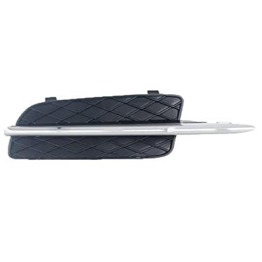 Imagem de JESYMBX Tampa do painel da grade da lâmpada de neblina direita da grade do para-choque dianteiro do carro inserção decorativa da tampa da lâmpada de neblina para BMW X5 E70 X6 E71 2007-2010 preto