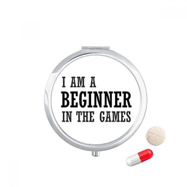 Imagem de Porta-comprimidos I Am A Beginner in The Games Caixa de armazenamento de remédios