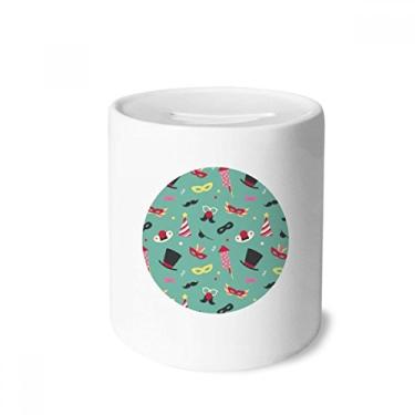 Imagem de DIYthinker Porta-moedas de cerâmica para presente de porta-moedas do Carnaval de Veneza