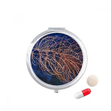 Imagem de Ocean Water Line Science Nature Picture Caixa de armazenamento de remédios