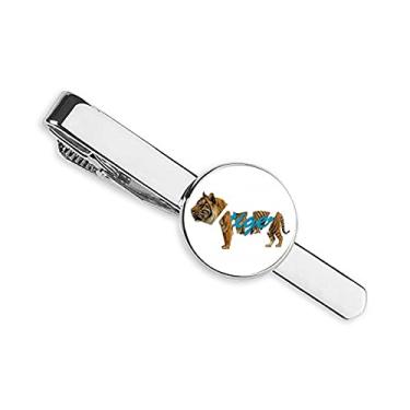 Imagem de Tiger Body Zooming Retructuring Gravata Clip Bar Presente Homem Empresarial