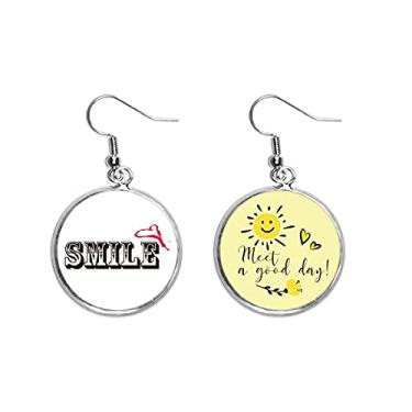 Imagem de Sle Life Grow Emotion, Art Deco, presente, moderno, gota, sol, flor, brinco, bijuteria, moda