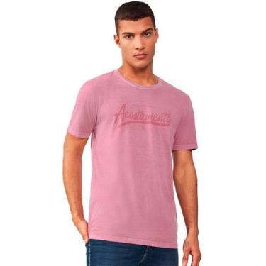 Imagem de Camiseta Acostamento Vintage In23 Rosa Masculino
