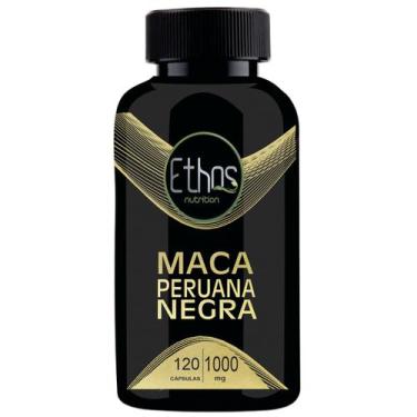 Imagem de Maca Black 120 Cápsulas 1000Mg Ethos Nutrition