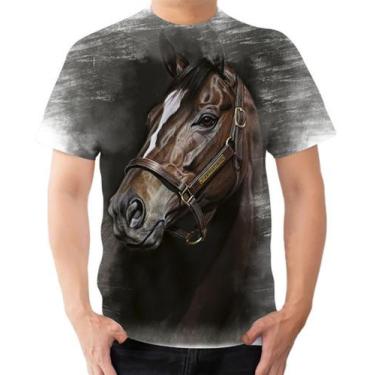 Imagem de Camisa Camiseta Personalizada Animal Cavalo Estilo 6 - Estilo Kraken