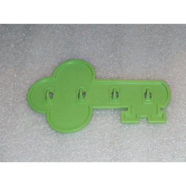 Imagem de Cabide de parede vintage Tupperware Party Gadget Key Hook Candy Apple Green
