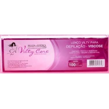 Imagem de Papel de Depilação Vilty Care - Viscose c/ 100 und
