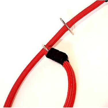 Imagem de Coleira para Cachorro Guia Unificada para Adestramento com Trava Aço - 2 Metros - Gari & Co. (VERMELHO)