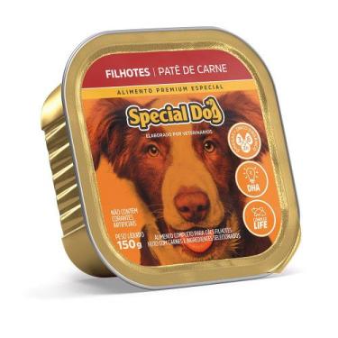 Imagem de Patê Special Dog Para Cães Filhotes Sabor Carne 150G