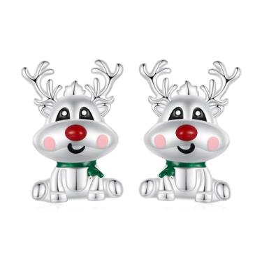 Imagem de GemKing BSE920 Christmas Reindeer Earrings