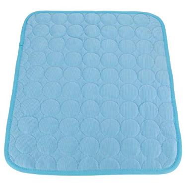 Imagem de Esteira refrigerando do animal de estimação, esteira refrigerando para o descanso refrigerando do auto do gato do cão verão cama quente do tempo lavável almofadas do canil de (XL)