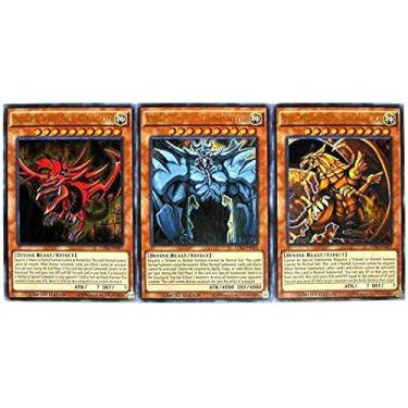 Imagem de Konami YuGiOh Legendary Decks II Ultra Rare Yugi's God Card Set LDK2-ENS01, LDK2-ENS02 & LDK2-ENS03