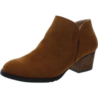 Imagem de LifeStride Bota feminina Blake Ankle Boot, Caramelo, 5.5