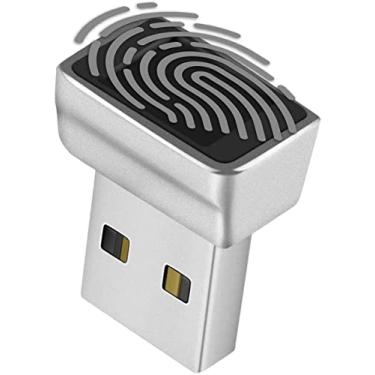 Imagem de Leitor de impressão digital TNP Nano USB para Windows 10/11 Hello - Módulo dongle sensor de scanner biométrico de chave de segurança para acesso instantâneo, login sem senha, login, bloqueio,