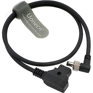 Imagem de Uonecn Cabo de Alimentação Anton Bauer 2.1 5,5 mm de Bloqueio CC ângulo Direito para Tocador D-Tap para Dispositivos de Vídeo PIX-E7 7 Tela Sensível ao Toque Hollyland Mars 400s