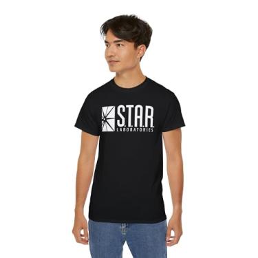 Imagem de Camiseta unissex Star Labs Super Hero, Preto, G