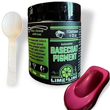 Imagem de LiME LiNE Base Coat Maker Pigmento em pó, grau automotivo, base metálica vermelha pérola