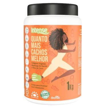 Imagem de Griffus Creme De Tratamento E Pentear Quanto Mais Cachos Melhor Intense 1 Kg Cosméticos