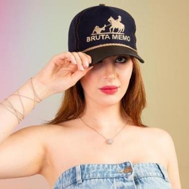 Imagem de Boné Rodeio Feminino Cavalgada Rosa Bruta Memo Top-Feminino