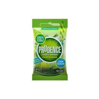 Imagem de Preservativo Prudence Cores & Sabores Caipirinha - 3 unidades