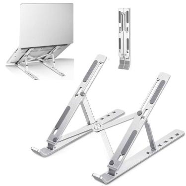 Imagem de Suporte Dobrável Tablet Metal Ergonômico Ajustável Inclinar