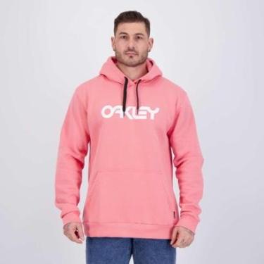 Imagem de Moletom Oakley Hoodie B1B Rosa-Masculino