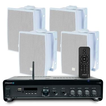 Imagem de Som Ambiente Receiver Amplificador Slim 3200 Optical Bluetooth Control